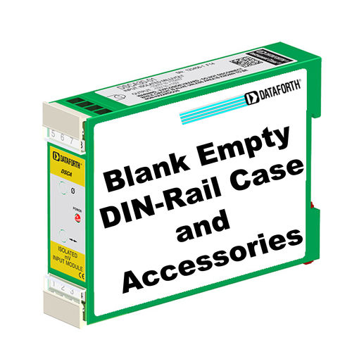 Boîtier vide - DSCX-BLANK - Dataforth Corporation - pour rail DIN / rectangulaire / industriel