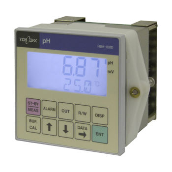 Analyseur de pH - HBM-100D - DKK-TOA CORPORATION - pour acide / de process / compact