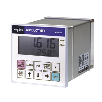 Conductimètre sur table - WBM-100 - DKK-TOA CORPORATION - avec afficheur LCD / de process