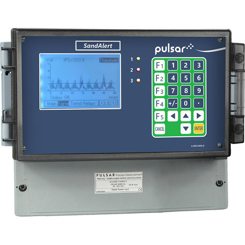 Système de surveillance de débit - Isensys SandAlert  - Pulsar Measurement - de gaz / d'huile / RS-232