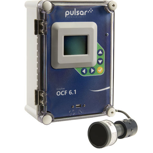 Afficheur de débit à ultrasons - OCF 6.1 - Pulsar Measurement - volumique / pour eau / pour produits chimiques