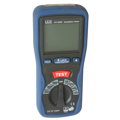 Testeur d'isolement - R2179 - DERANCOURT - de batterie / numérique