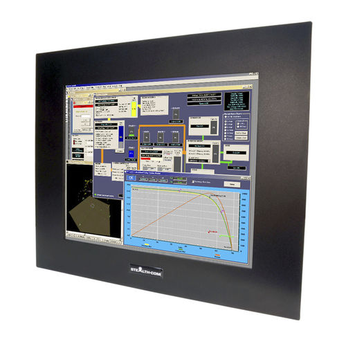 Moniteur LCD - SV-1901-PM - Stealth - tactile / industriel / 19"