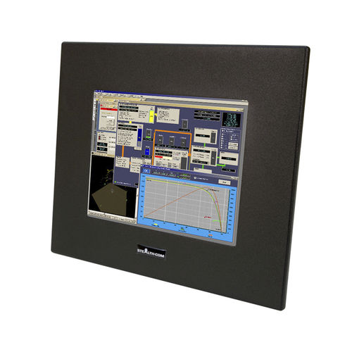Moniteur LCD - SV-840A-PM-RT - Stealth - à écran tactile résistif / industriel / 8.4"