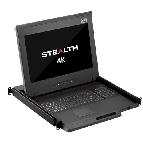 Moniteur LCD - FR-1010-17W-4K-KVM - Stealth - pour l'industrie / 17.3" / 1920 x 1080