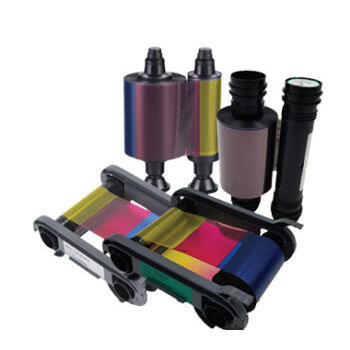 Ruban à transfert thermique résine - 1/2 YMCKO series - EVOLIS - pour imprimante de carte en plastique