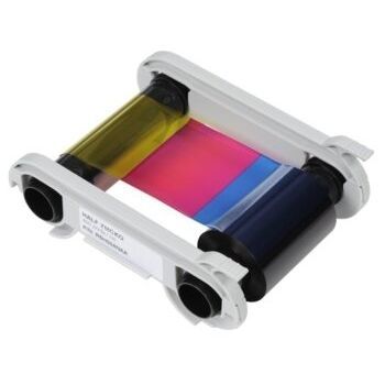 Ruban à transfert thermique pour imprimante de carte en plastique - 1/2 YMCKO-KO series - EVOLIS