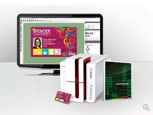 Logiciel de conception - CardPresso - EVOLIS - de création
