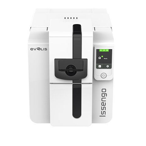 Imprimante de cartes - ISSENGO - EVOLIS - à sublimation thermique / de bureau / couleur