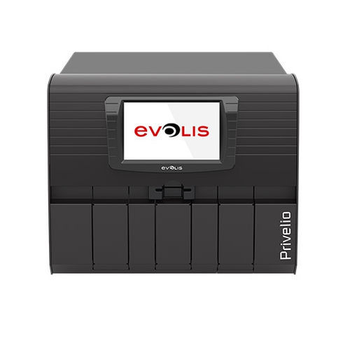 Imprimante de cartes - PRIVELIO  - EVOLIS - à transfert thermique / de bureau / couleur