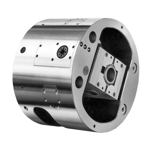 Mandrin de tournage indexable - MD series - Effecto Group S.p.A. - automatique / 2 mors / pour usinage