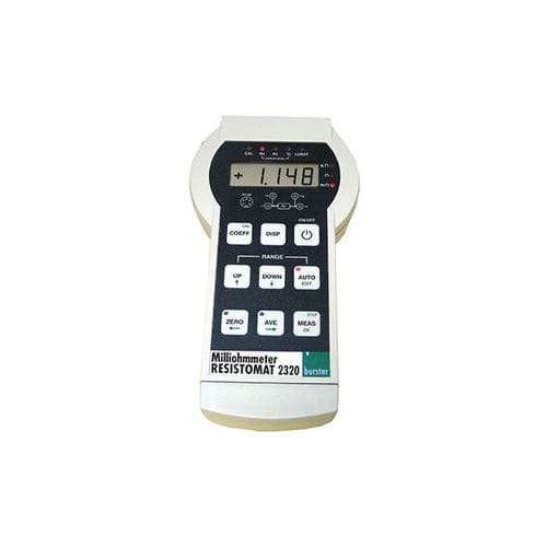 Ohmmètre numérique - RESISTOMAT® 2320 - burster präzisionsmesstechnik gmbh & co kg - portable / 4 fils / sur batterie