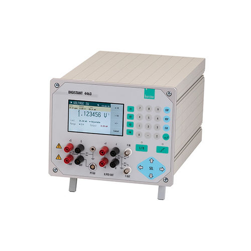 Calibrateur universel - DIGISTANT® 4463 - burster präzisionsmesstechnik gmbh & co kg - portable / de haute précision / de table