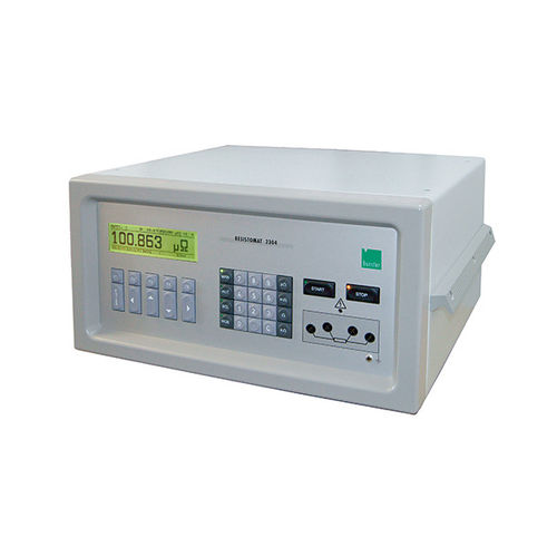 Système de diagnostic d'appareil électrique - RESISTOMAT® 2304 - burster präzisionsmesstechnik gmbh & co kg