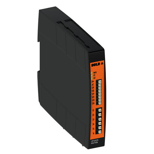 Relais de sécurité d'arrêt d'urgence - UF 6925 - DOLD - pour porte de protection / 3NO / SIL