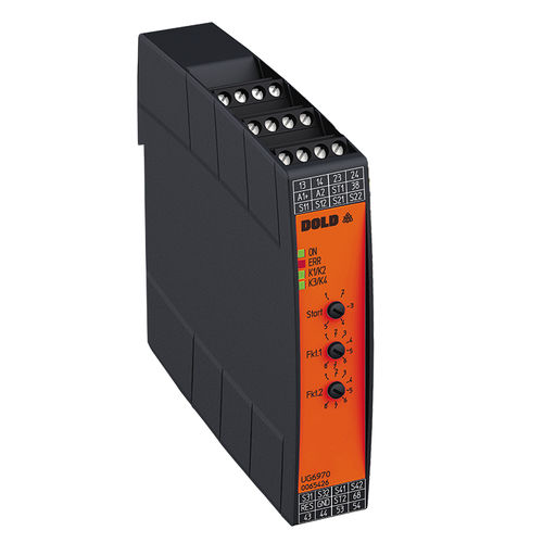 Relais de sécurité d'arrêt d'urgence - UG 6970 - DOLD - pour porte de protection / 2NO / SIL