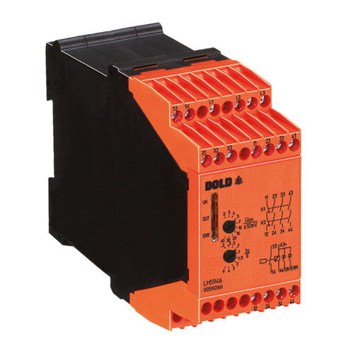 Moniteur de sécurité pour la vitesse nulle - LH 5946 - DOLD - SIL / sur rail DIN