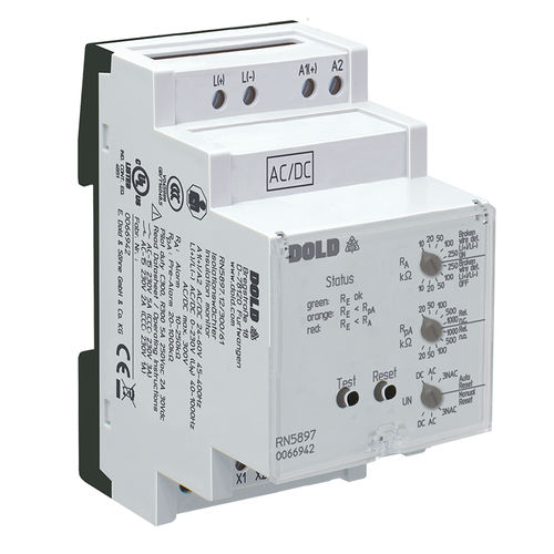 Contrôleur d'isolement pour réseau AC - VARIMETER IMD | RN 5897/300 - DOLD - DC / AC/DC / sur rail DIN