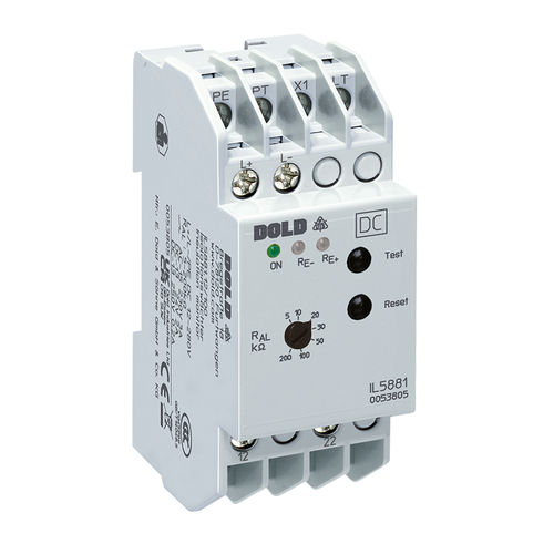 Contrôleur d'isolement DC - VARIMETER IMD | IL 5881 - DOLD - sur rail DIN