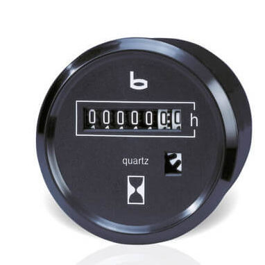 Compteur horaire - 587.10.2 - BAUSER - analogique / électronique / électromécanique
