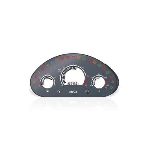Moniteur TFT - 813 - BAUSER - à LED / numérique / encastrable