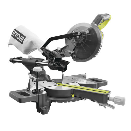 Scie à onglet - RMS18190-0 - RYOBI - à bois / compacte / avec unité de translation
