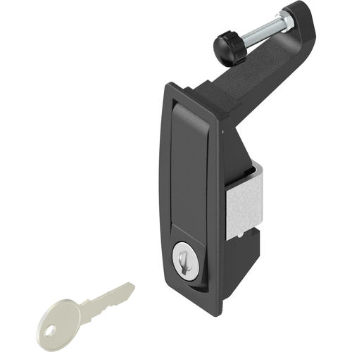 Loquet à compression - 1130 - EMKA Beschlagteile GmbH & Co. KG - à clé / en zinc / à poignée en T