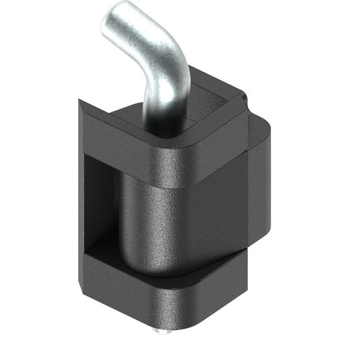 Charnière invisible - 4A-160  - EMKA Beschlagteile GmbH & Co. KG - en acier zingué / à souder / 180°