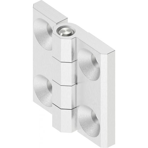 Charnière 180° - 1056-U13-PH - EMKA Beschlagteile GmbH & Co. KG - plate / en acier inoxydable / à visser