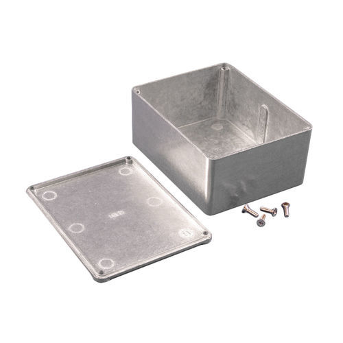 Boîtier mural - 1590K4 Series - Hammond - rectangulaire / en zinc / pour l'instrumentation