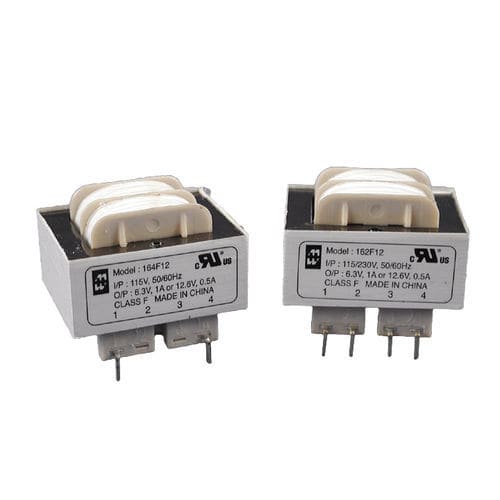 Transformateur de puissance - 162-164 Series - Hammond - encapsulé / monophasé / pour circuit imprimé