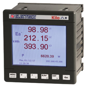 Analyseur de LED - PFNK9-1Q7D9-0MM KILO RJ45 96 PQ - ELECTREX - de surveillance / pour réseau électrique / de réseau AC