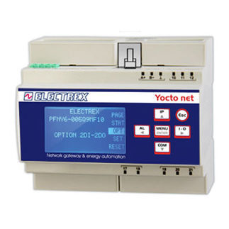 Passerelle de télémesure - PFNY6-005D9-110 YOCTO NET D6 WEB LOG 8 - ELECTREX - industrielle / de communication / série