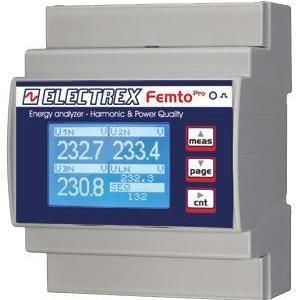 Analyseur de surveillance - PRA64-EB1Z2-EMF FEMTO PRO D4 ECT PLUG - ELECTREX - pour réseau électrique / industriel / de puissance