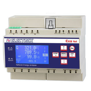 Analyseur de surveillance - PFNE6-1HA09-110 EXA NET WI-FI EDA D6 H WEB LOG 8 - ELECTREX - pour réseau électrique / industriel / de qualité d'énergie