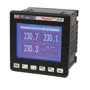 Analyseur pour réseau électrique - PFA69-EB1Z2-EMF FEMTO PRO 96 ECT - ELECTREX - pour réseaux électriques triphasés / pour réseaux électriques monophasés / de qualité d'énergie