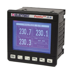 Analyseur pour réseau électrique - FEMTO PRO 96 F - ELECTREX - pour réseaux électriques triphasés / pour réseaux électriques monophasés / de puissance