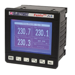 Analyseur de surveillance - PFA69-EB102-EM0 FEMTO PRO 96 ECT - ELECTREX - pour réseau électrique / de qualité d'énergie / de puissance