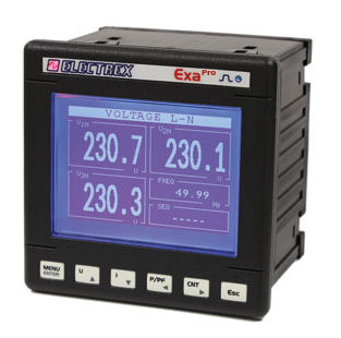 Analyseur de surveillance - PFAE9-1B1Z2-EMF EXA PRO 96 - ELECTREX - pour réseau électrique / industriel / de qualité d'énergie