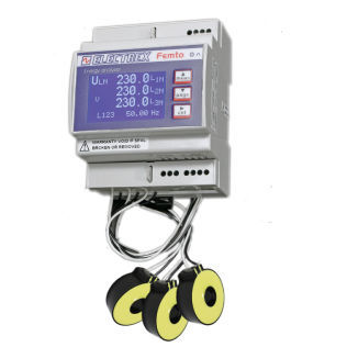 Analyseur de surveillance - PFA64M1-0A-B FEMTO MID D4 ECT - ELECTREX - pour réseau électrique / pour la vérification de conformité réglementaire / industriel
