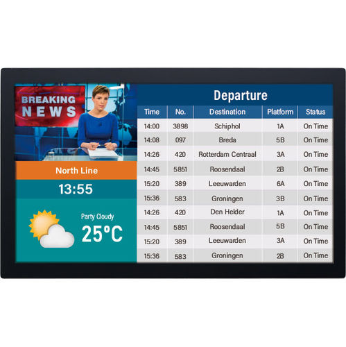 Panel PC 21.5" - XPPC22-100 - NEXCOM International Co., Ltd - TFT LCD / rétroéclairage à LED / à écran tactile capacitif PCAP