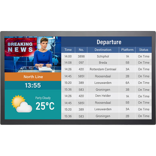Afficheur TFT - XPPD 24-0P10A - NEXCOM International Co., Ltd - à écran tactile multi-points / couleur / 1920 x 1080