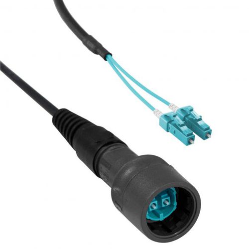 Connecteur de fibre optique duplex - 6000 Series - Bulgin Components - de données / LC / circulaire
