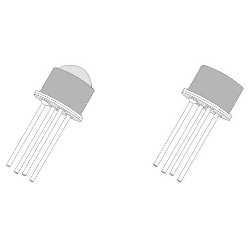 Détecteur photoélectrique à réflexion directe - iC-VP - iC-Haus - cylindrique / infrarouge