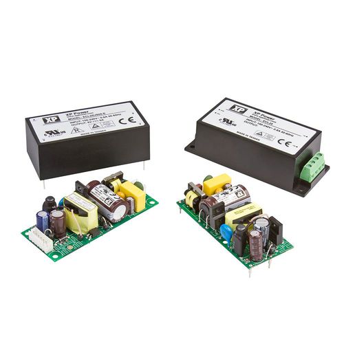 Alimentation électrique sur rail DIN - ECL25 series - XP Power - pour circuit imprimé / encapsulée / châssis ouvert