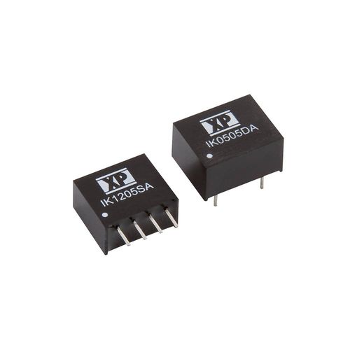 Convertisseur DC/DC non régulé - IK series - XP Power - SIP-4 / de circuit imprimé / DIP