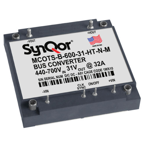 Convertisseur DC/DC non régulé - Mil-COTS - SYNQOR - à haute densité de puissance / isolé / de circuit imprimé