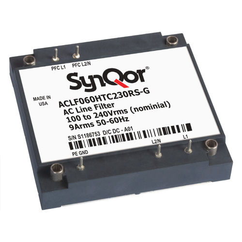 Filtre électronique passe-bas - ACLF series - SYNQOR - passif / pour convertisseur DC / DC / AC