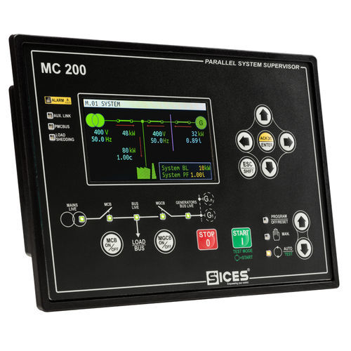 Contrôleur de groupe électrogène AMF - MC 200 - S.I.C.E.S. - parallèle