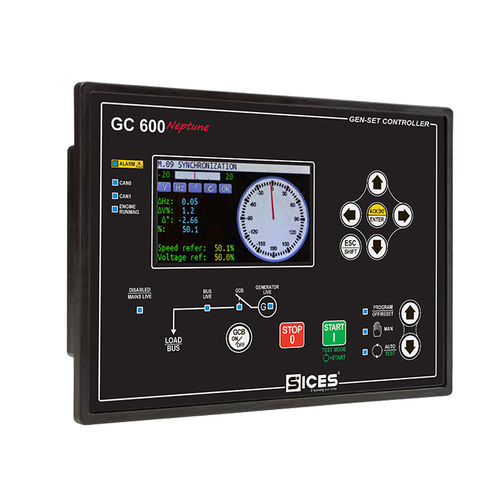 Contrôleur de groupe électrogène DNV - GC 600 Neptune - S.I.C.E.S. - pour applications marines